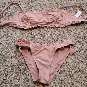 New! Xhilaration 2 piece bathing suit